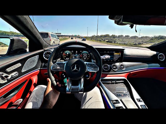 Daytime AMG GT63s POV Driving