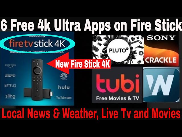 New Amazon Fire Tv Stick 4k|Best Apps To Watch Free Live Tv, Movies & Tv Shows in Ultra 4K Nov. 2018