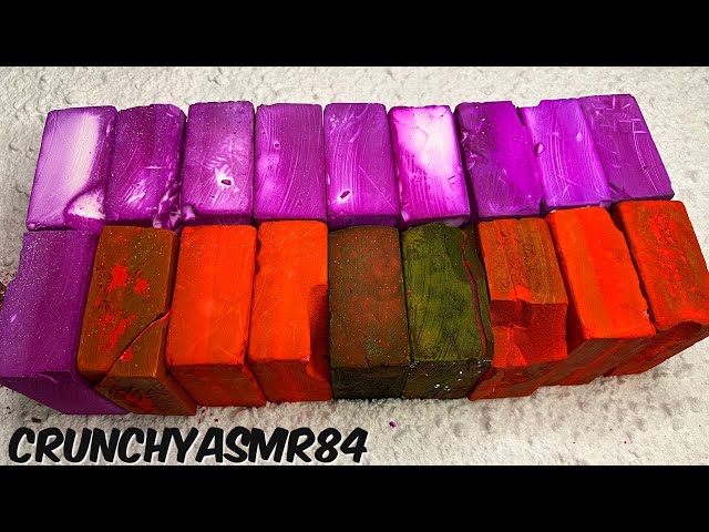 18 Beautifully Dyer Pink Blocks | Oddly Satisfying | ASMR | Sleep Aid