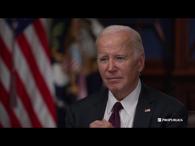 Unedited: ProPublica Interviews President Biden, September 2023