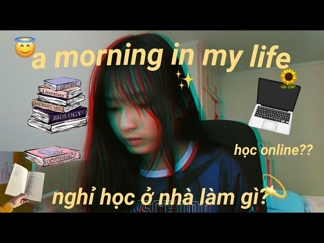 [engsub+vietsub] chill morning vlog • nghỉ học ở nhà làm gì? ✦ jul