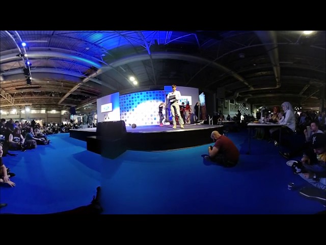 4K 3D 360° VR EGX 2017 : Day 4 European Cosplay Gathering competition