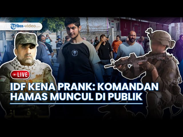 🔴Komandan Hamas Tiba-tiba Muncul di Hadapan Publik Dikira Tewas oleh Israel, Ternyata IDF Kena Prank