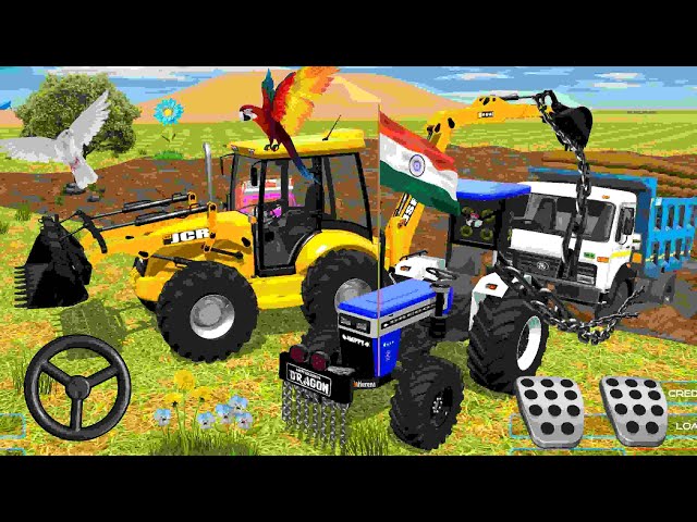 JCB 3DX BACKHOE LOADER BUS SIMULATOR INDONESIA DRIVING LIVE STREAM #jcb #dumper #Tractor