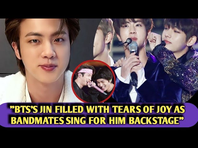 "ADORABLE"🥰🤗Jin's Heartwarming Reunion: A Surprise from His Bandmates After Military Service.