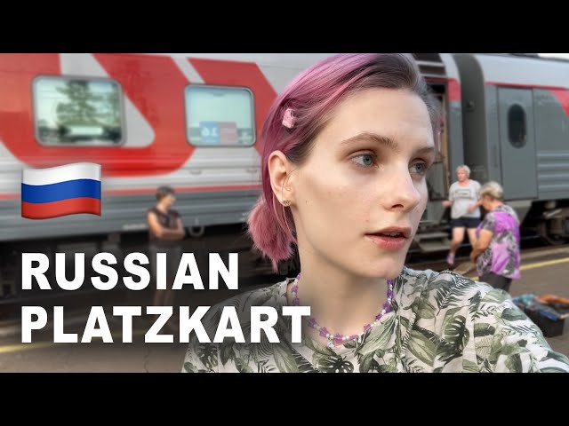 Traveling the Trans-Siberian in the 3rd class train / Russian platzkart