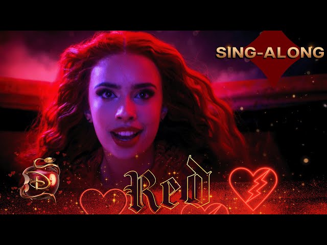 Descendants: The Rise of Red Movie Sing Along 🎶 | Red | @DisneyDescendants