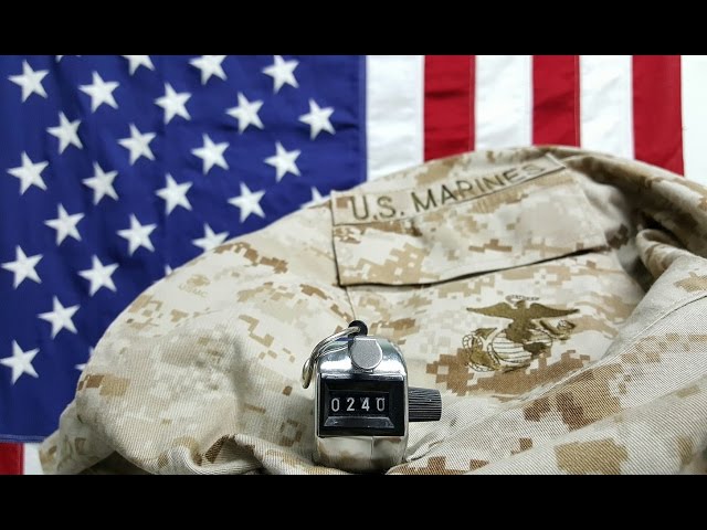 240 Pull-ups, Happy Birthday Marines 2015