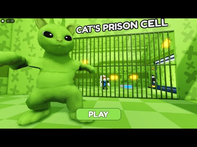 ALIEN CAT'S PRISON RUN! (Obby) Gameplay Walkthrough No Death 4K