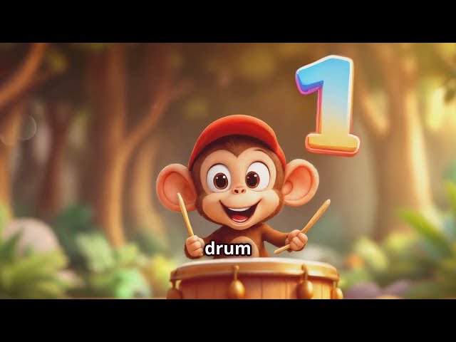 Number | One Two Three | Toddler Counting Fun with the Animal Band!