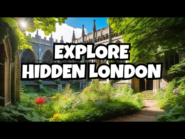 "Unveiling London's Hidden Gem: St. Dunstan in the East"