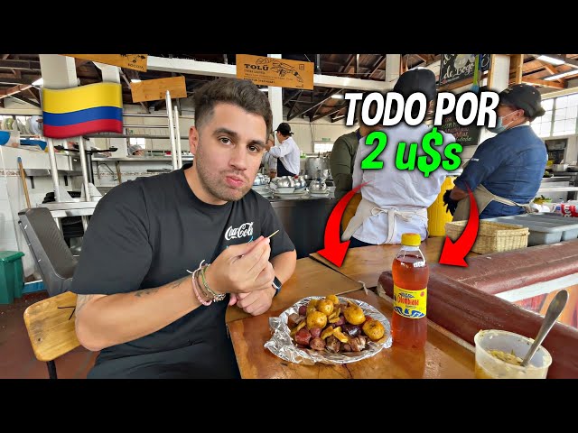 ARGENTINO prueba COMIDA COLOMBIANA por PRIMERA VEZ.. 🇨🇴 | Colombia #3