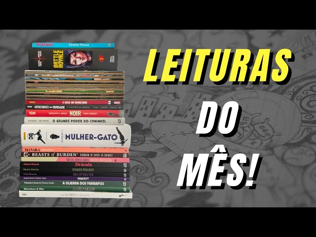 QUADRINHOS LIDOS NO MÊS DE JANEIRO!