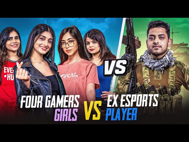 4 Gamer Girls vs 1 Ex Esports Player | Infinix GT 20 Pro Powered by MediaTek Dimensity 8200 Ultimate