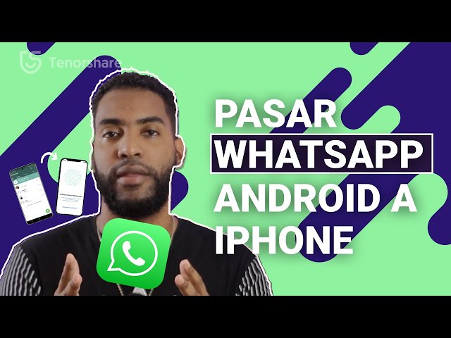 Cómo pasar conversaciones WhatsApp de Android a iPhone gratis en 3 formas🤔