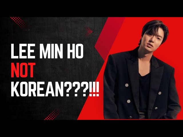 Surprising facts about LEE MIN HO that many people don't know!!!