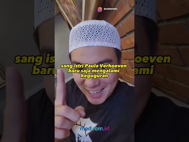 PAULA VERHOEVEN ALAMI KEGUGURAN SAAT BAIM WONG BATAL NAIK HAJI