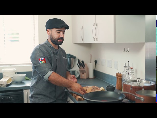 #ChefMarco Egg Yolk Ravioli with a sage butter Pasta with Chef Marco S1E5