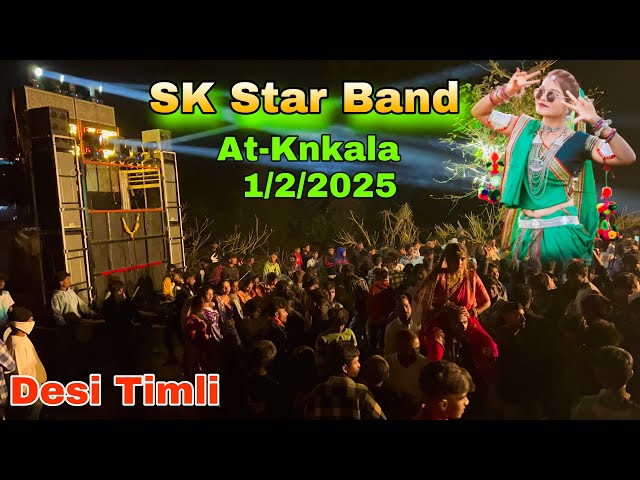 SK Star Band | ￼Non Stop Aadivasi Timli | At-Kankala 1/2/2025