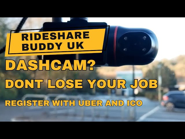 Why you need to register your dashcam with ICO and Uber