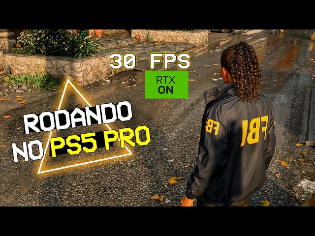 PS5 PRO rodando a 30 FPS o Alan Wake 2 com RT no modo QUALIDADE? E o modo DESEMPENHO?