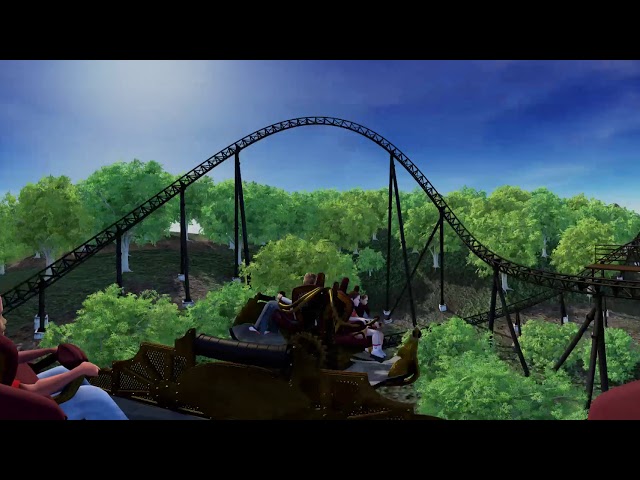 Time Traveler 360 Animation - Coming Spring 2018 To Silver Dollar City