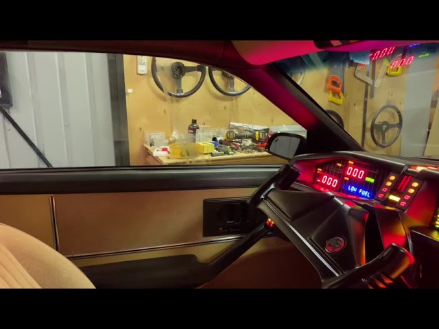 KITT opens the window by voice #car #goviral #knightrider #viral