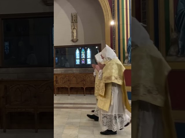 #latinmass  - Solemn High Mass with Fr. Richards, Fr. Ramirez, & Fr. Rodriguez #bostonlatinmass