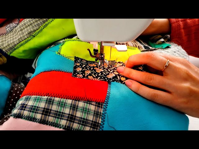 DIY You will never believe what I sewed from a pile of sewing waste. Are you ready?