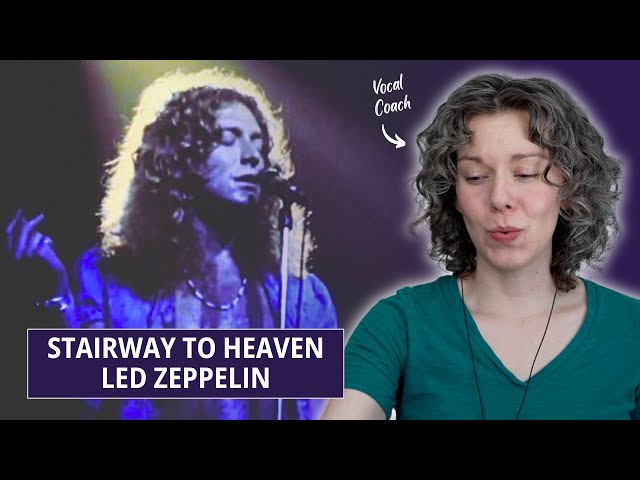 "Stairway to Heaven" Reaction and Vocal Analysis featuring Led Zeppelin