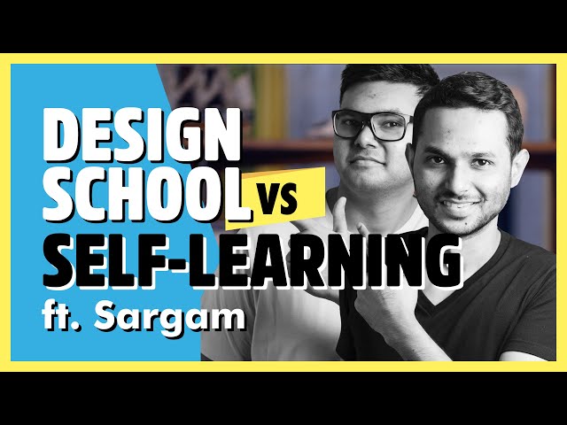 Design school vs Self-learning UX design - Indian comparison