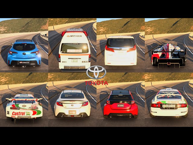 Gran Turismo 7 | Ultimate Drive All Every Toyota Collection - Including GR Corolla & Himedic