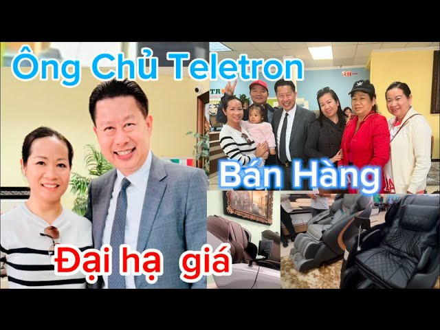 Ông Chủ TELETRON Trên Khắp Nước Mỹ Bán Hàng Đại Hạ Giá Ở Orlando Florida !@MichellehuynhUSA