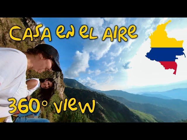 🌄 ADVENTURE in ABEJORRAL Antioquia 🌎 CASA EN EL AIRE  🧗‍♂️ 360° VR (P1)