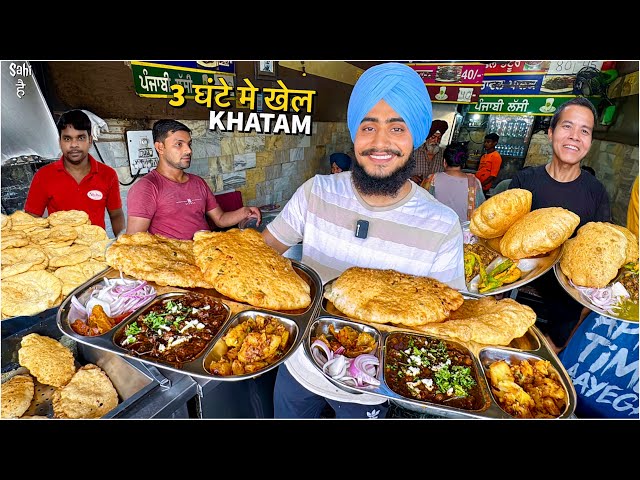 47 सालो से Punjab ka NATIONAL Street Food India 😍 Paneer Wale Chole Bhature