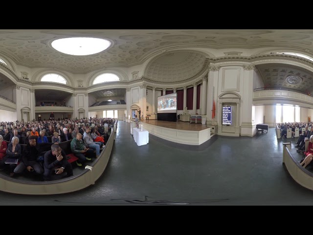 Vigil for Dean Lorraine E. Branham (360 video)