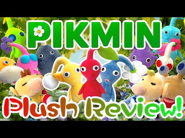 Mario and Friends FULL Pikmin Plush Review!