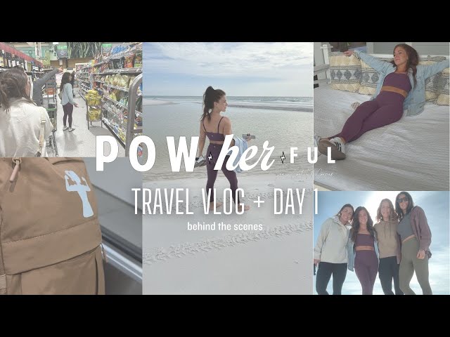 Travel Day Vlog + Behind the Scenes Day 1