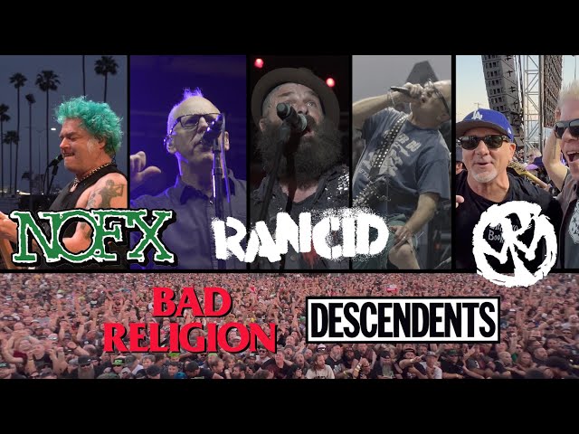 5 PUNK ROCK ANTHEMS PART 1: NOFX, BAD RELIGION, RANCID, DESCENDENTS AND PENNYWISE - 4K - WITH LYRICS