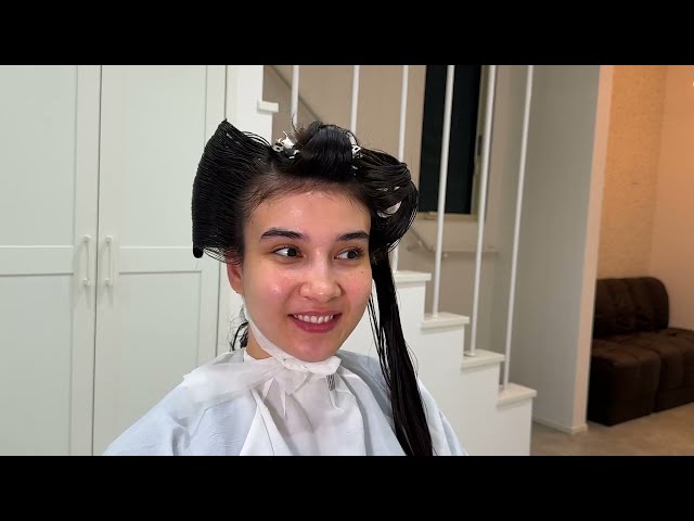 ASMR JAPANESE TRADITIONAL BRIDAL HAIR-STYLE IN TOKYO, JAPAN (SOFT SPOKEN)