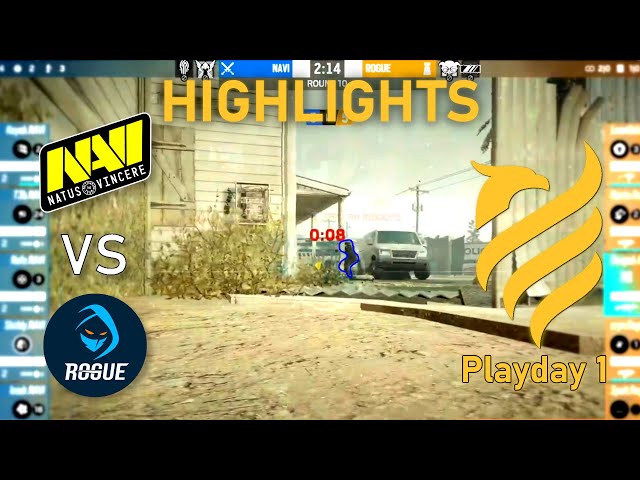 GREAT GAME! New NaVi vs Rogue - HIGHLIGHTS - Playday 1 - EUL 2022 Stage 3 - R6 Esport