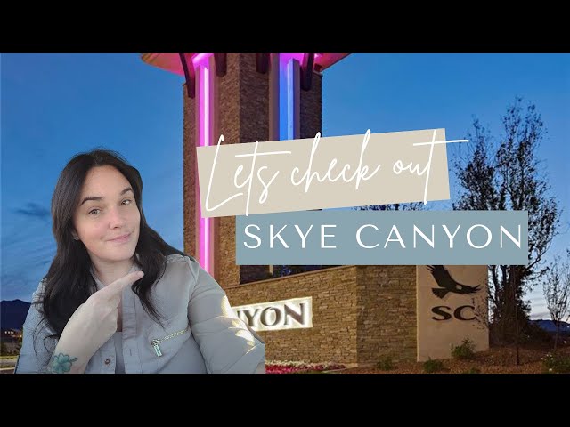 Check out Skye Canyon community Center and Amenities!