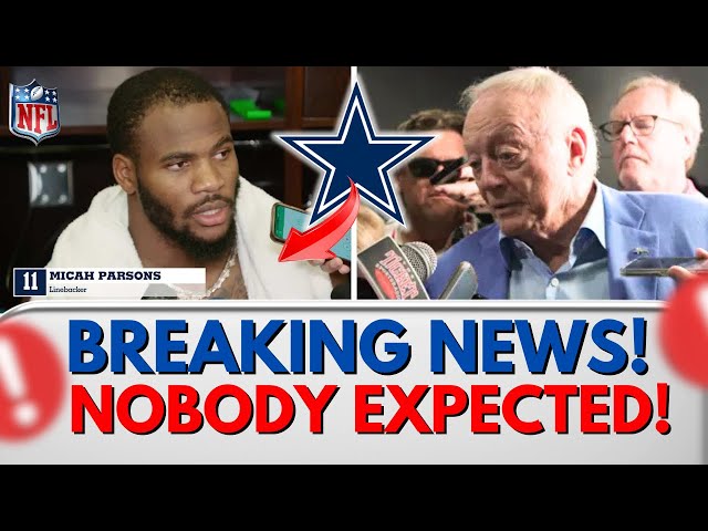 🚨URGENT! MICAH PARSONS SHOCKEDTHE FANS WITH THIS! JERRY JONES CONFIRMED! cowboys news