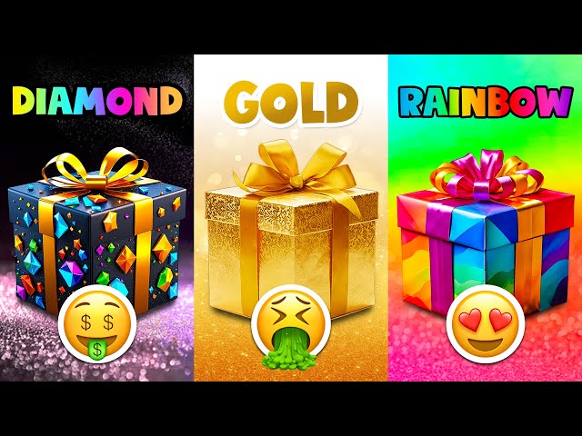 Choose Your Gift! 🎁 Diamond, Gold or Rainbow 💎⭐️🌈