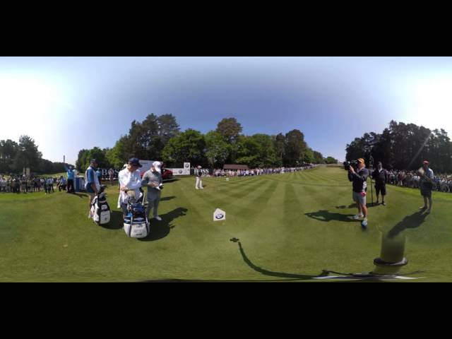 BMW PGA Championships 360 video of 14th Hole with Danny Willett