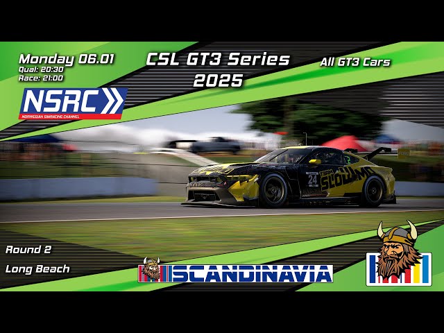 CSL GT3 Series Round 2 at Long Beach