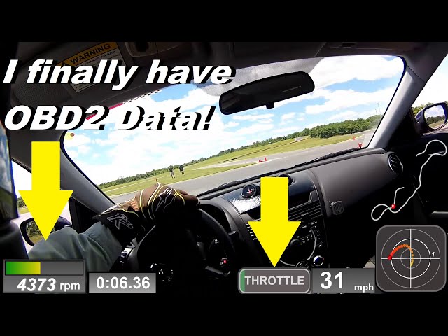 Full autocross / track telemetry | 25Hz GPS & OBD2 Data