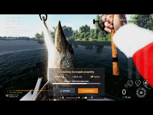 Unique Northern Pike on spinning - Dnipro River Ukraine - Fishing Planet