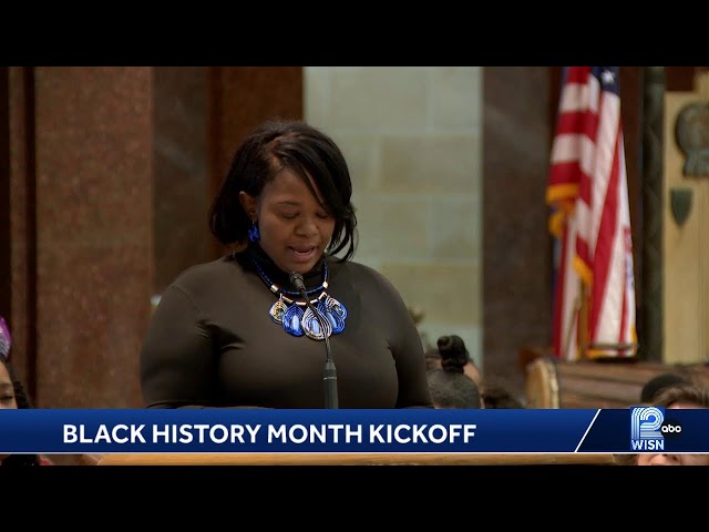 The Wisconsin Legislative Black Caucus kicks off Black History Month