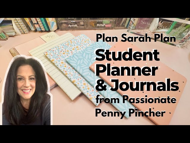 Passionate Penny Pincher Student Planner AND Checklist Journals!